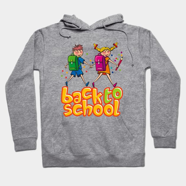 Back To School Hoodie by MIRO-07